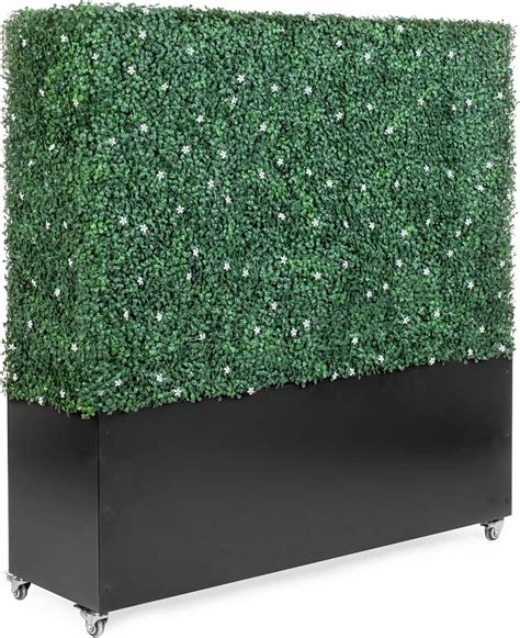 Amazon.com: ODQPIS Artificial Boxwood Hedge Wall, Boxwood Hedge Wall ...