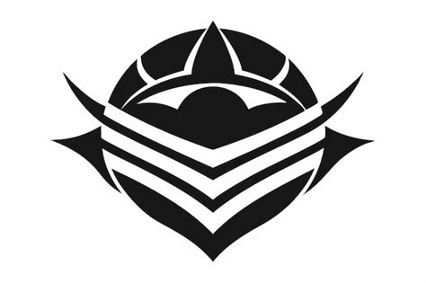 Um desenho preto e branco de um peixe com um triângulo nele | vetor ...