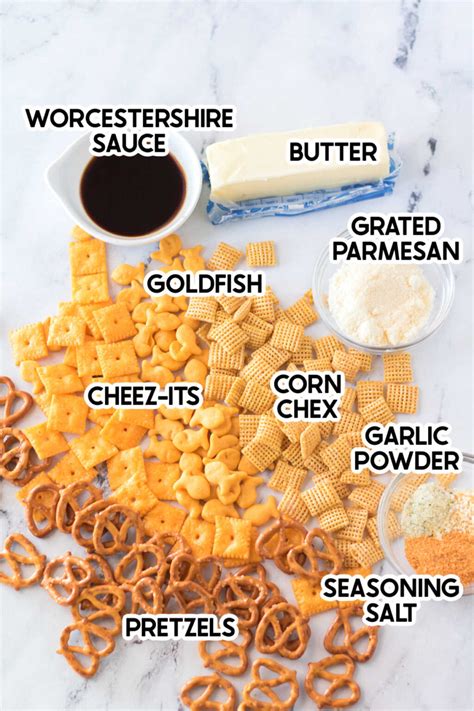 Easy Homemade Cheddar Chex Mix Recipe - Play Party Plan