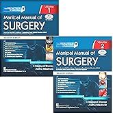 Buy MANIPAL MANUAL OF SURGERY 6ED 2 VOL SET (PB 2023) (CBME EDITION ...