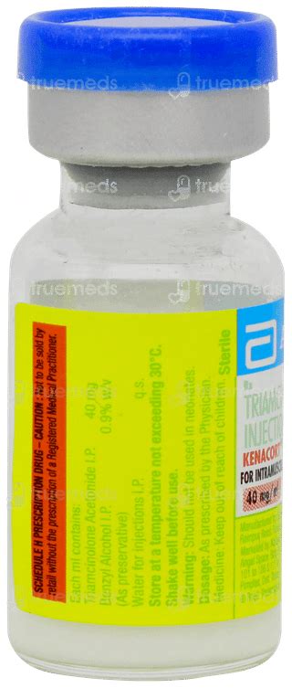 Kenacort 40mg Injection: Uses, Side Effects, Price & Substitutes