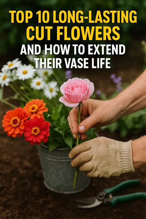 Top 10 Long-Lasting Cut Flowers and How to Extend Their Vase Life ...