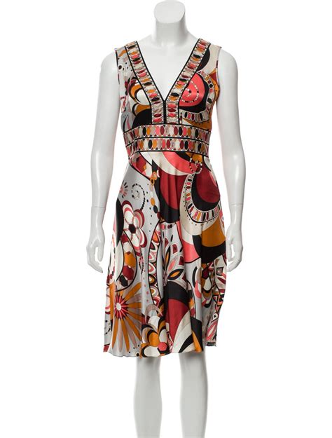 Emilio Pucci Silk Printed Dress — UFO No More