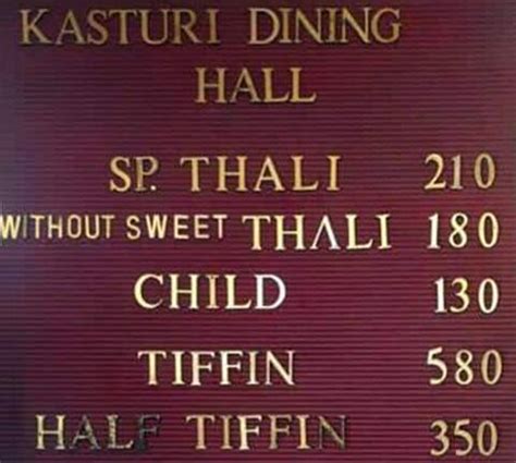 Menu at Kasturi Dining Hall, Ahmedabad, 2H78+HC3