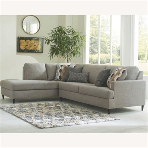 Ashley Furniture Gray Sectional Sofa - AptDeco