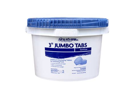 Buy Leslies 20 lb Jumbo Tabs Chlorine Bucket Online at desertcartINDIA