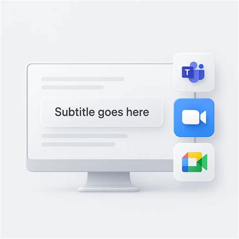 Best Real-Time Subtitle Tools 2026: 10 Caption Generators for Zoom, Teams, Meet