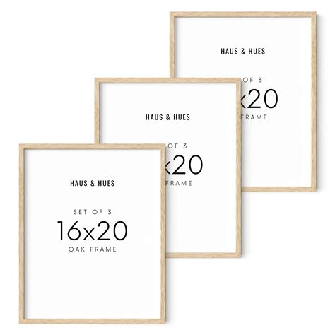 16 X 20 Poster Frames Solid Oak Poster Frame 30 X 20