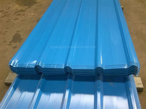 18/28 Gauge Corrugated Prepainted Galvanized Steel Roofing Sheet in Africa