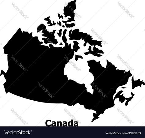 Canada Map Vector 的图像结果