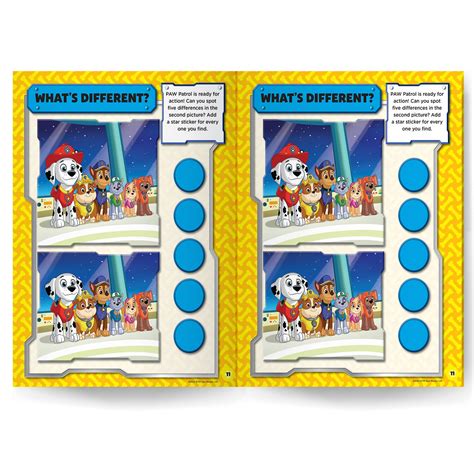Paw Patrol 1001 Sticker Book | Many Activities with Paw Patrol Sticker ...