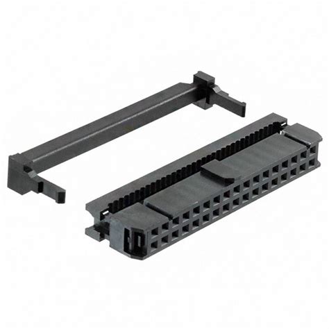 Buy Flat Ribbon Cable Connector - Press Mount - 34 Pin Female - 2.54mm ...