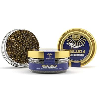Caviar & Caviar Premium Sasanian River Beluga Caviar (Kaluga Hybrid ...