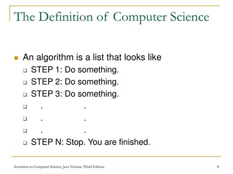 Image result for Computer Science Defintion