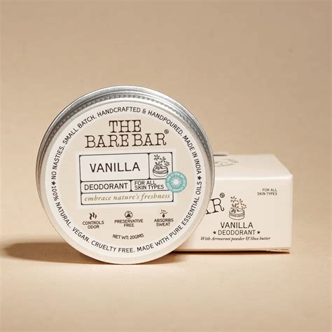 Deodorants: Buy Vanilla Deo Online at Best Prices – THE BARE BAR