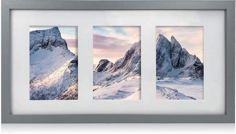 Buy Innoteck Essentials 3 in 1 Matt Grey Premium Wooden Collage Gallery ...