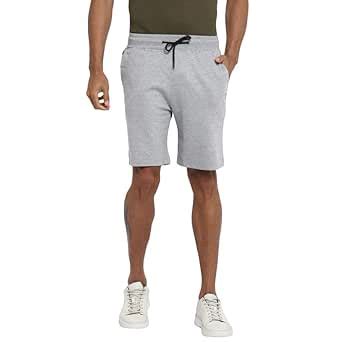 Turtle Men Grey Melange Shorts : Amazon.in: Clothing & Accessories