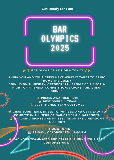 Bar Olympics 2025, 1940 HWY A1A, Indian Harbour Beach, FL, 17 October ...