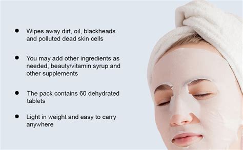 Buy E Shopping Compressed Facial Face Mask Sheet DIY Facial Mask Paper ...