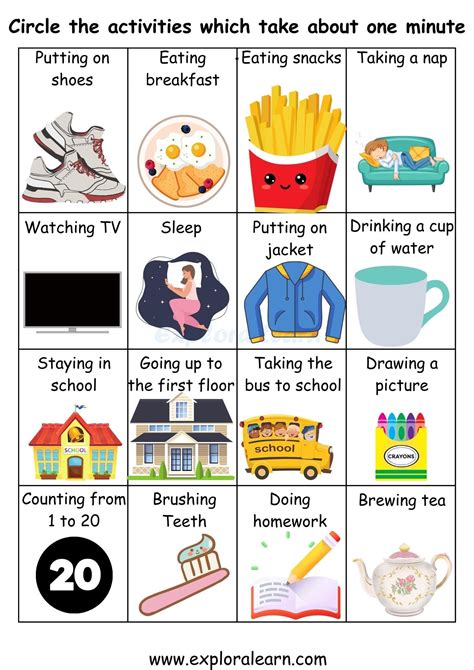 Time Worksheets: Calendar, Concept of Time, Elapsed Time, and Telling ...