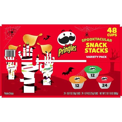 Bulk Pringles - Assorted Snack Stacks, 48 Cups | Wholesale Snack Foods