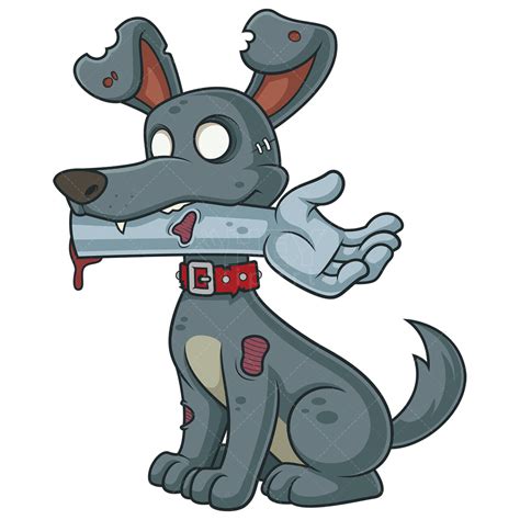 Cool Zombie Dog Drawings Evil Zombie Dog" Photographic Print For Sale