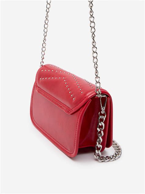Buy Westside Red Embellished Sling Bag from Westside