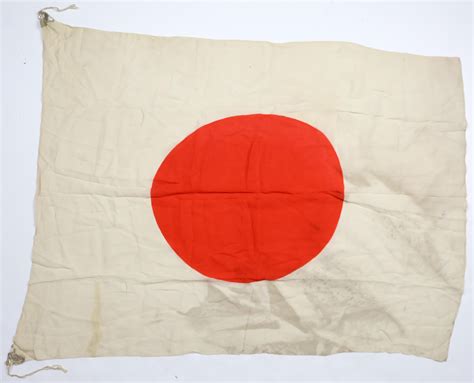 Lot - WW2 JAPANESE NATIONAL FLAG