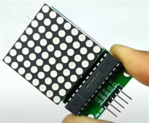 Arduino LED 8X8 Matrix Display MAX7219 的图像结果