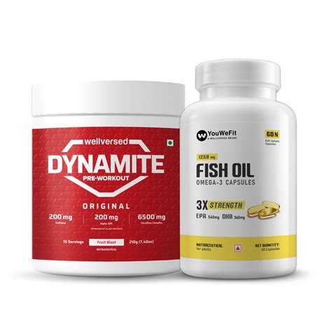 YouWeFit Whey Protein & Omega-3 Fish Oil Online - Wellversed