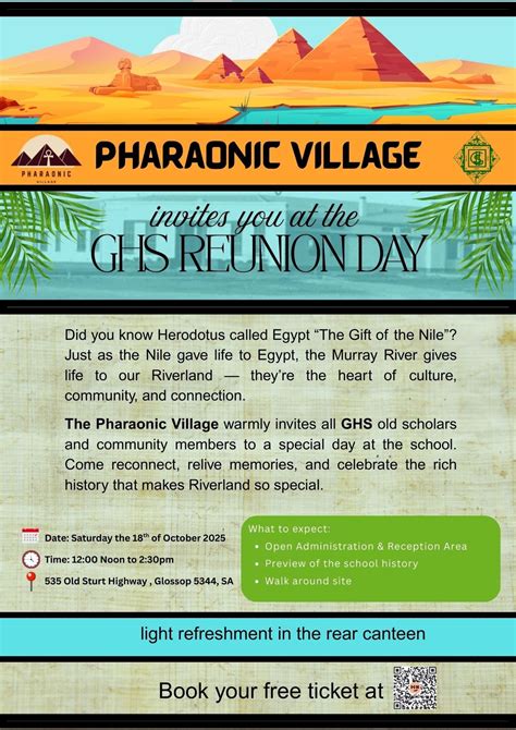 GHS Reunion Day , 535 Old Sturt Highway, Glossop, SA, Australia ...