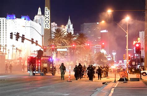 Protests may derail an expected strong reopening for Las Vegas casinos