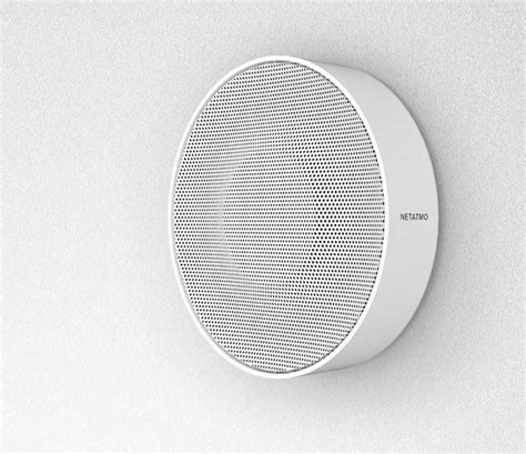 Smart Security Sirens : netatmo indoor security siren