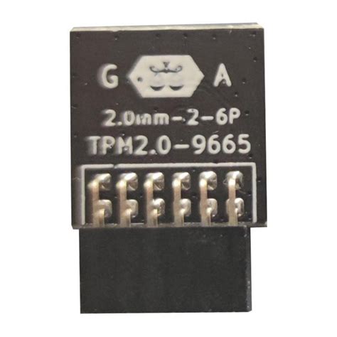 Buy TPM2.0 Trusted Platform Module 20pin Protection Module TPM 2.0 ...