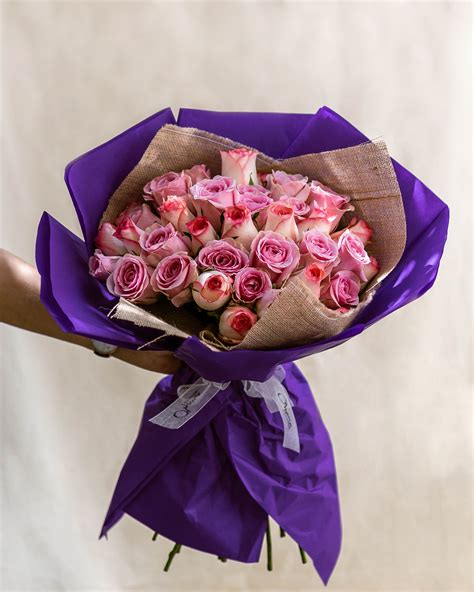 Bunch Of Purple Roses