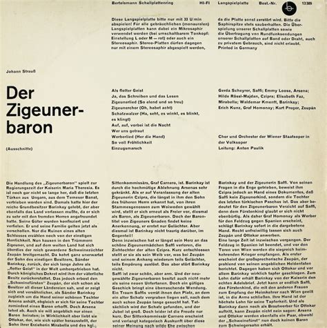 Anton Paulik. Orchester der Wiener Staatsoper in der Volksoper. Strauß ...