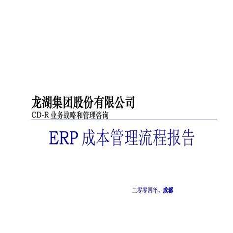 ERP实施方案_word文档在线阅读与下载_无忧文档