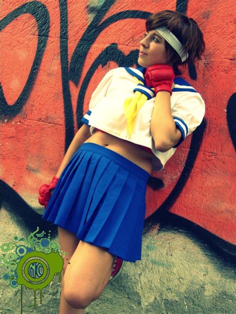 Sakura Kasugano Cosplay
