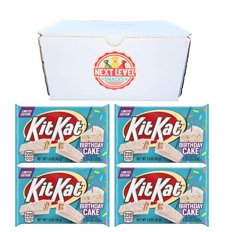 Buy Kit Kat Birthday Cake - Limited Edition Birthday Cake Flavored ...