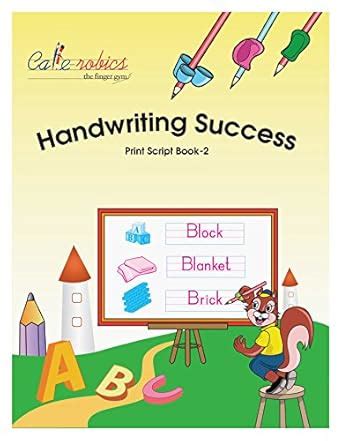 Handwriting Success Print Script Book -2 : Kriyative: Amazon.in: Books