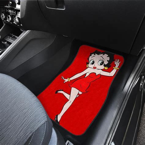 Betty Boop Car Floor Mats – Betty Boop Red Dress Car Floor Mats – We ...