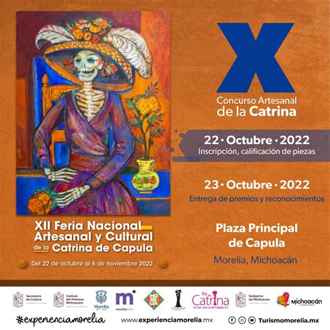 SECTUR | Apoya Gobierno de Michoacán a la Feria de la Catrina de Capula