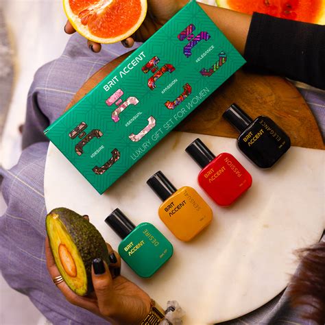 Luxury Gift Set for Women: 4 Exquisite Perfumes – Brit Accent