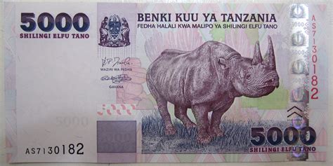 Tanzanian shilling - currency – Flags of The World