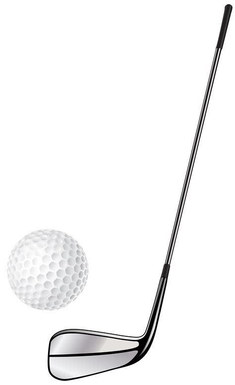 Golf Club Stick and Ball PNG Clip Art - Best WEB Clipart