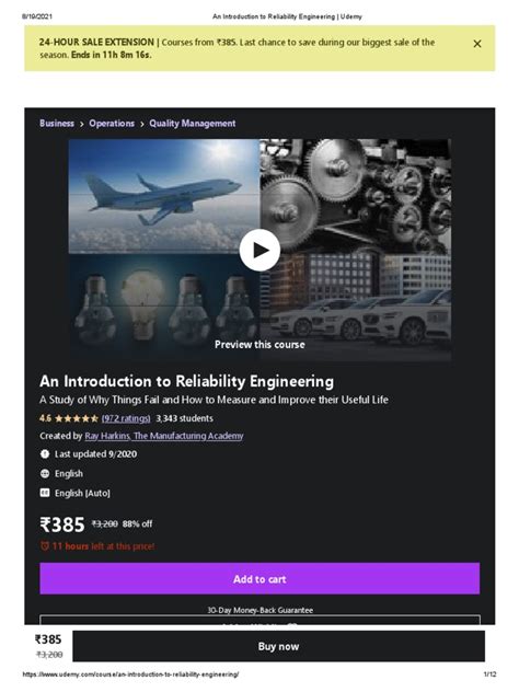 Image result for Introduction to Reliability Engineering