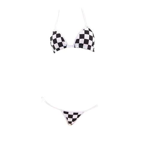 Buy Japanese Style Cute Micro Bikini Lolita Japanese Mosaic Anime Bra ...