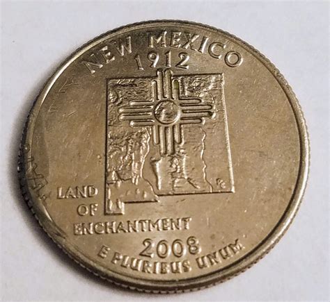 2008 New Mexico Quarter "states" Stamped On Edge - Coin Community Forum