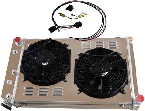 RadySpeed 3 Row Radiator Shroud fan Thermostat fit | Ubuy India