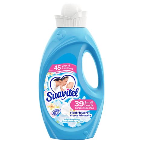 Buy Suavitel Liquid Fabric Softener 46 oz, Field Flowers Online at ...